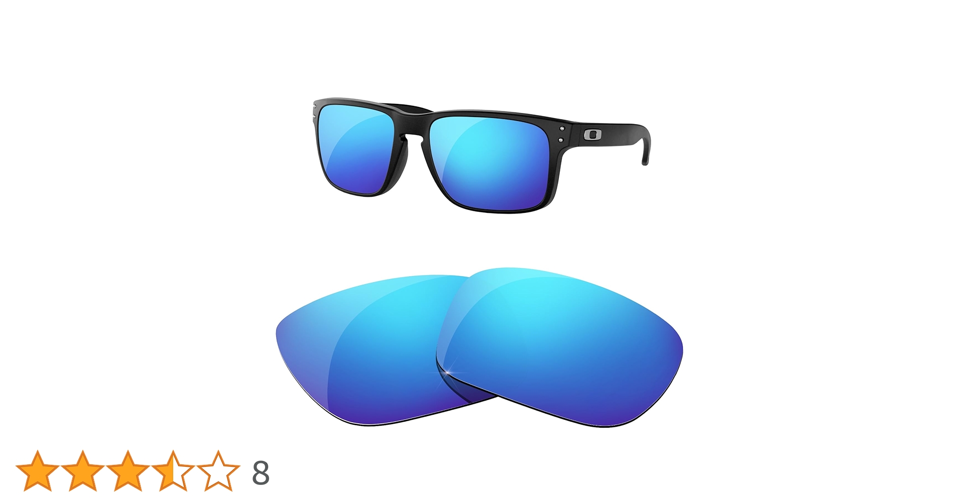 Amazon | 偏光レンズはOakley Holbrook用交換レンズです (アイス